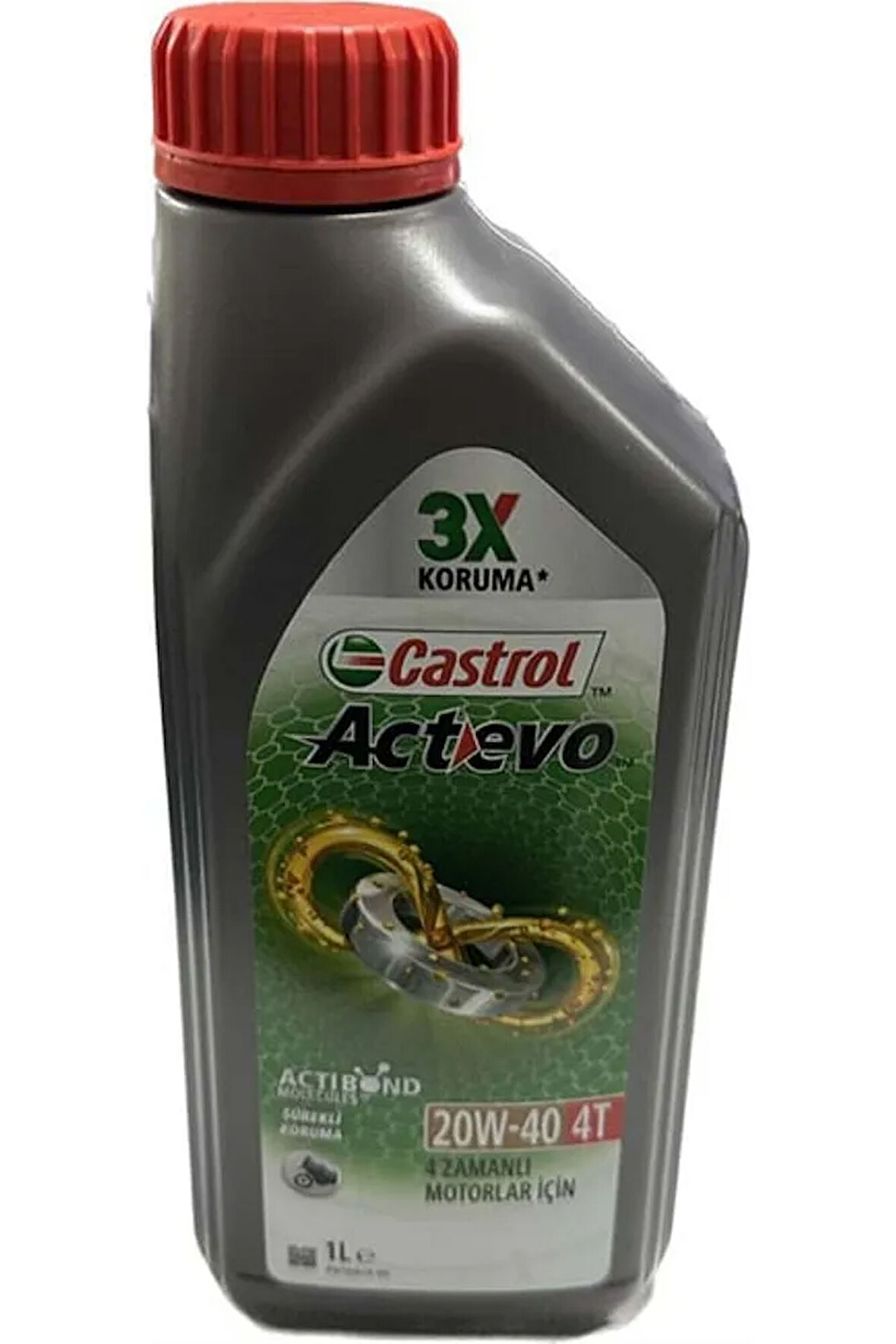 ACTEVO 4T ( 20W-40 ) YAĞ 1LT. CASTROL