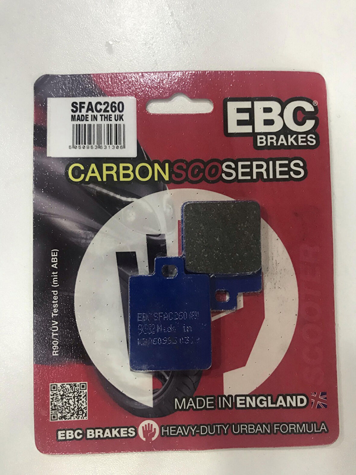 Ebc Fren Balatası Carbon Sfac260 2005-2021 Piaggio Nrg Power 50 Arka