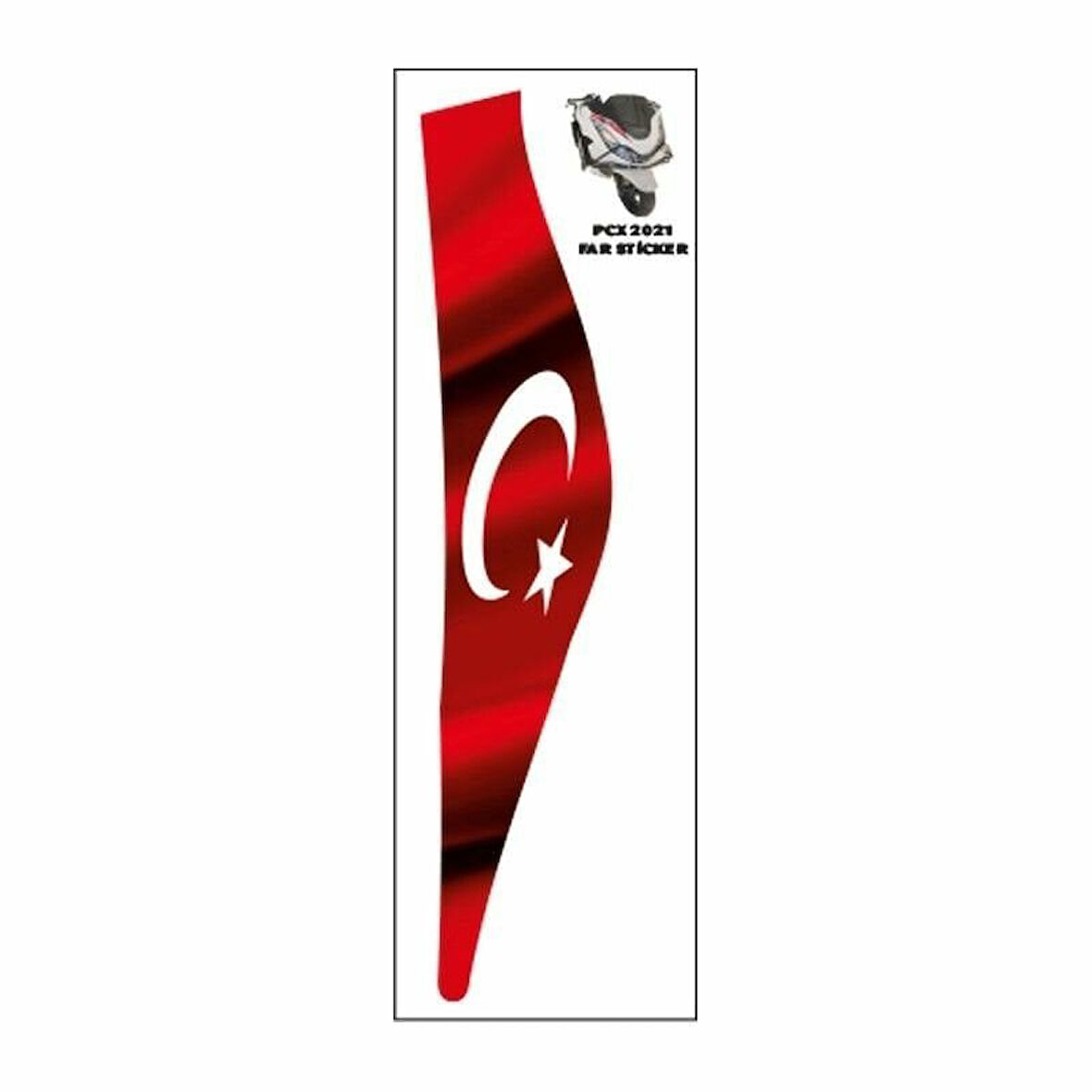 Gogo Far Üstü Damla Sticker Honda Pcx 125 2021-2024