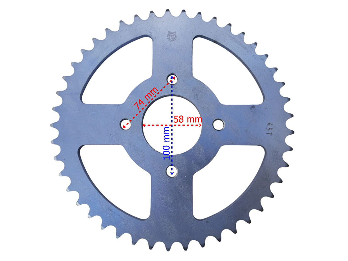 Hero Xpulse200 4v 45t Arka Dişli Motospartan