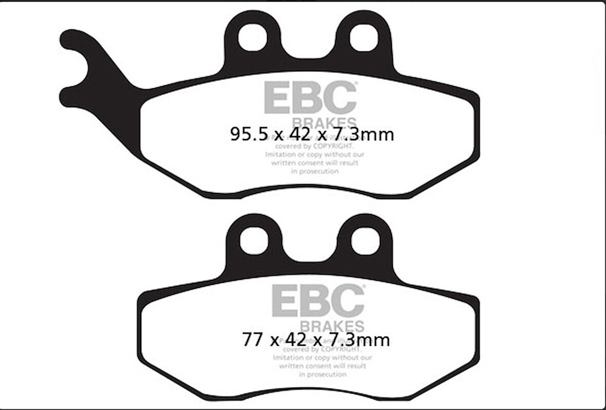 Ebc Fren Balatası Sfa194 2003-2015 Gilera Runner 200 St  Ön (grimeca Caliper)