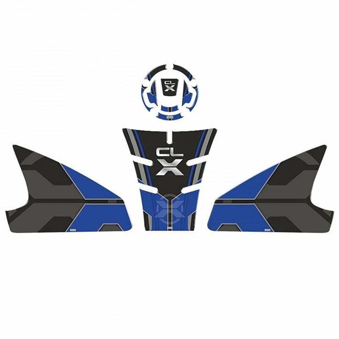 Gogo Tank Pad Seti 003 Siyah-mavi Cf Moto Cl-x 250 2022-2023