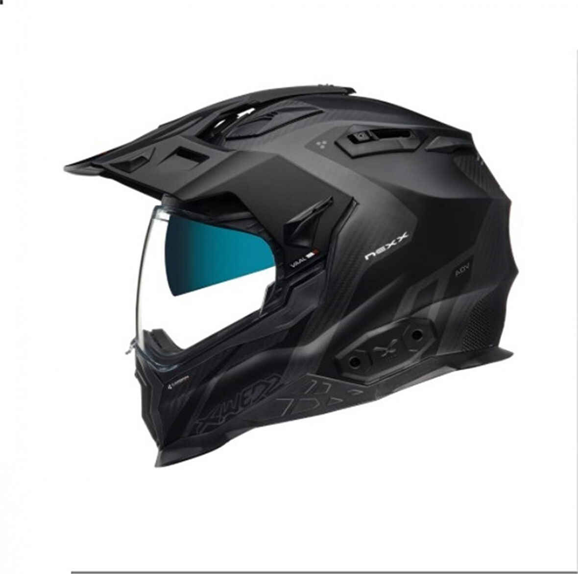 Nexx X.wed 2 Vaal Kapalı Karbon Kask Mat Siyah 2X-LARGE