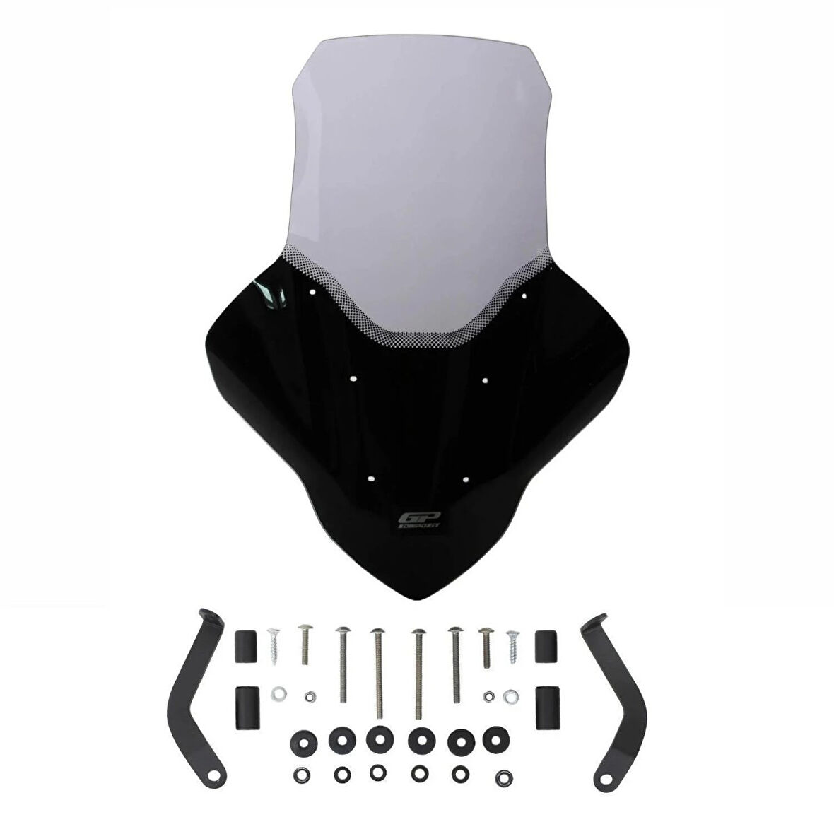 Gp Kompozit Siperlik Tur Camı 74cm Füme Elcikli Yamaha Nmax 125 155 2021-2024