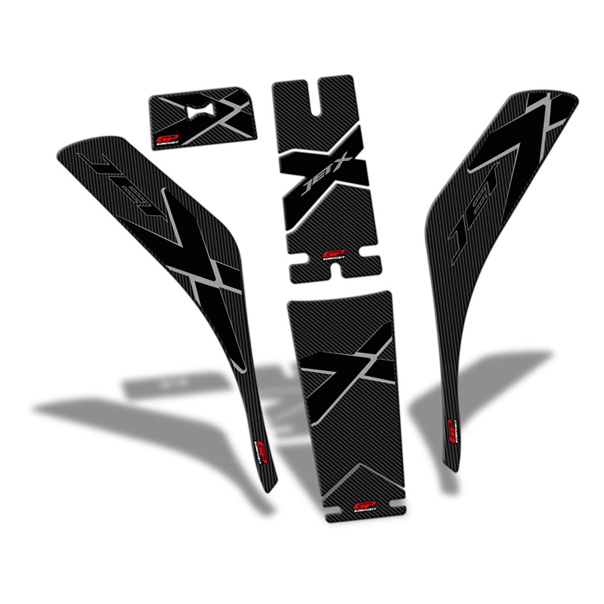 Gp Kompozit Tank Pad Karbon Sym Jet X 125 2022-2023