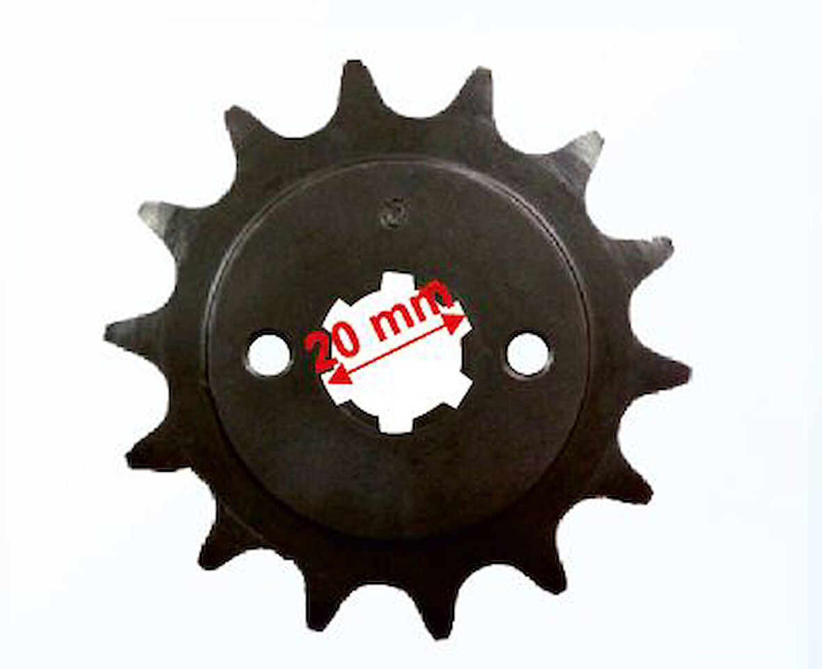 Motospartan Ön Dişli 14t Bajaj Pulsar Ns 200 Rs 200 Ktm 200 Duke Abs 2014-2020 Bajaj Avenger 150
