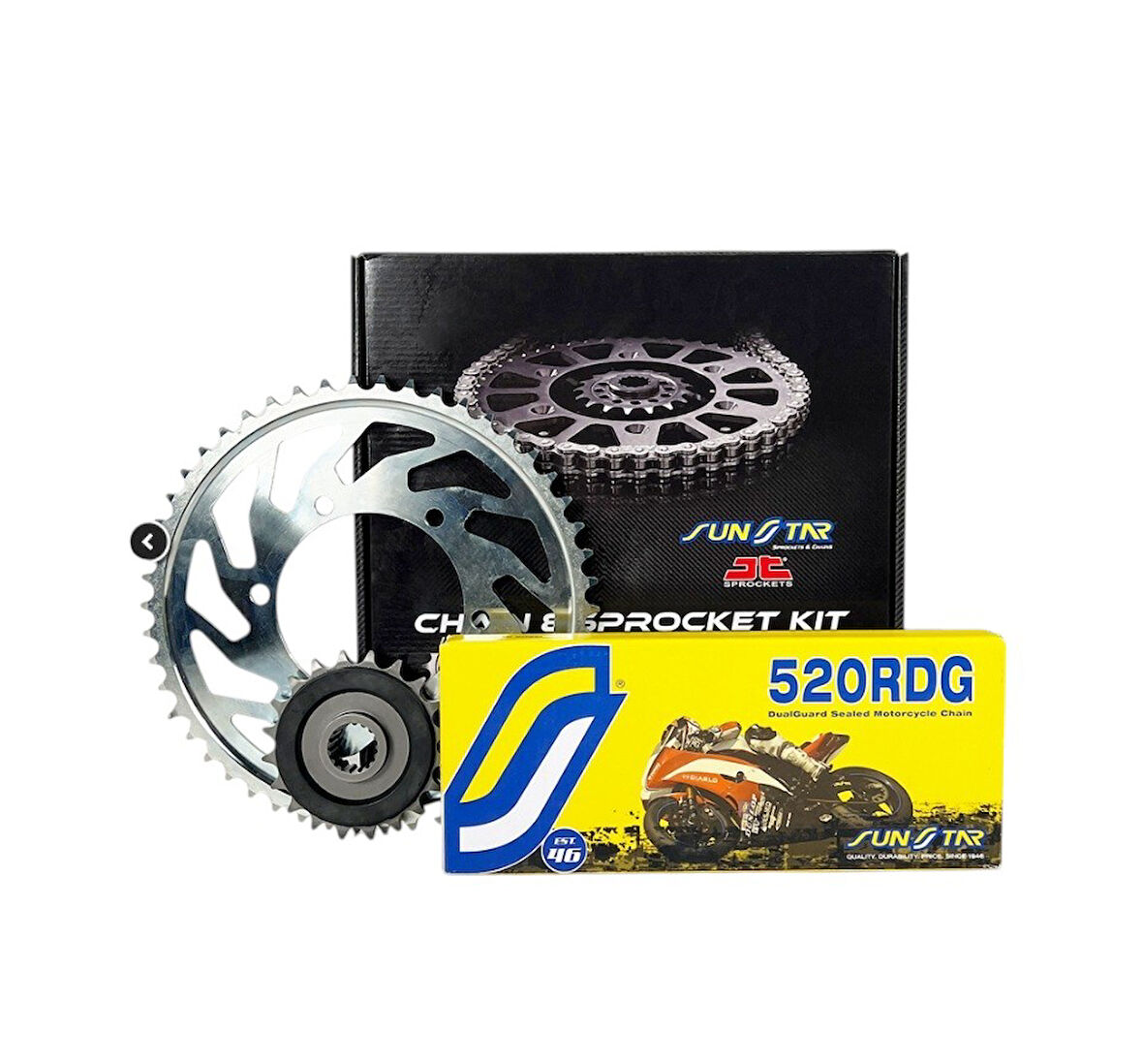 Dıd Jt Çelik Zincir Dişli Seti 520rdg Yamaha Yzf-r25 Mt-25 2015-2022 14t 43t 112l