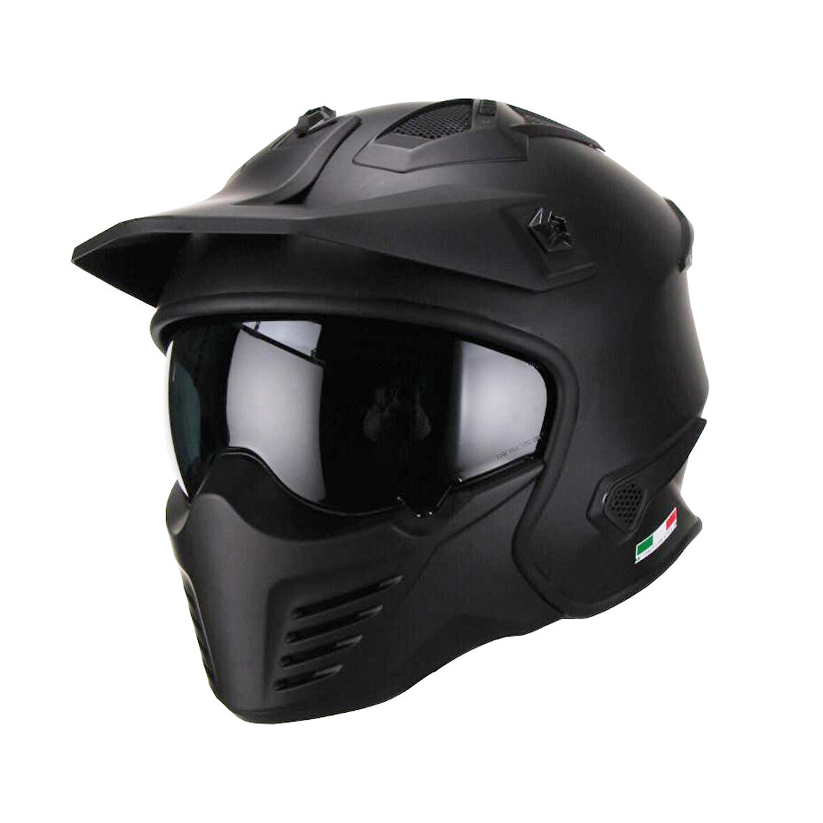 Sway Modüler Kask Tokyo Mat Siyah  Sw726x LARGE