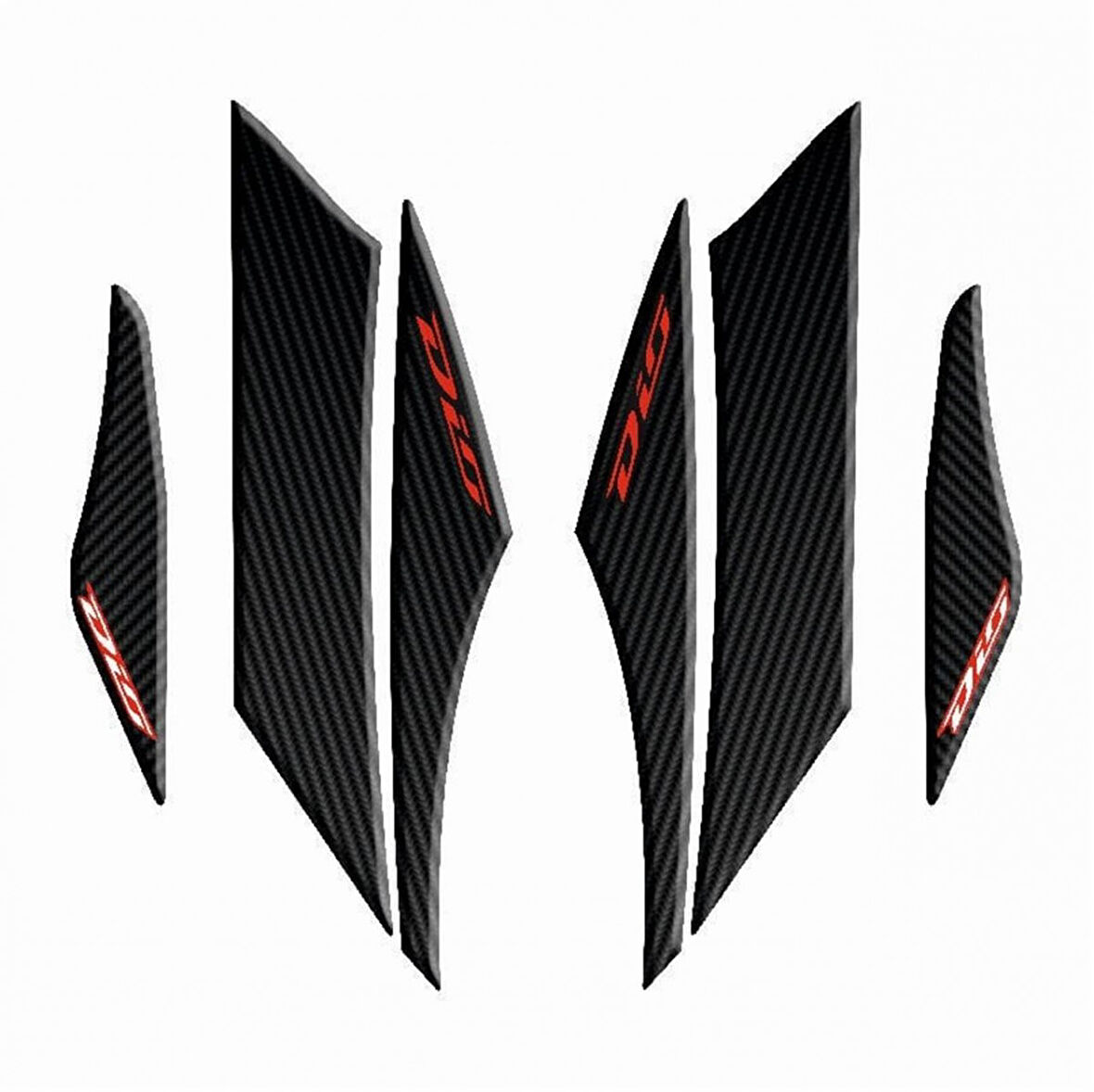 Gogo Yan Pad 003 Siyah-kırmızı Karbon Desenli Honda Dıo 110