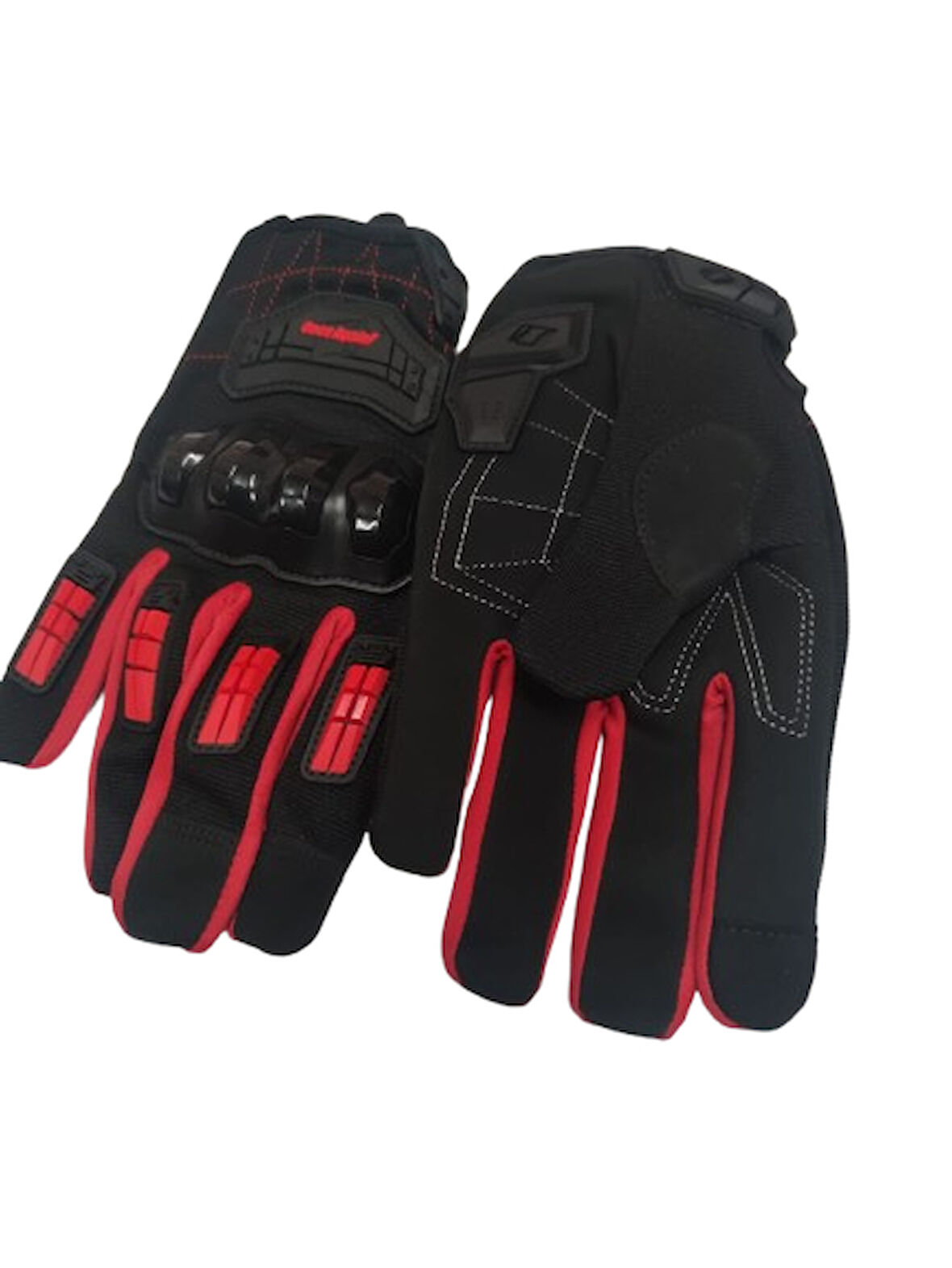 Ones Agaın Yazlık Eldiven Mg14 Siyah Kırmızı X-LARGE