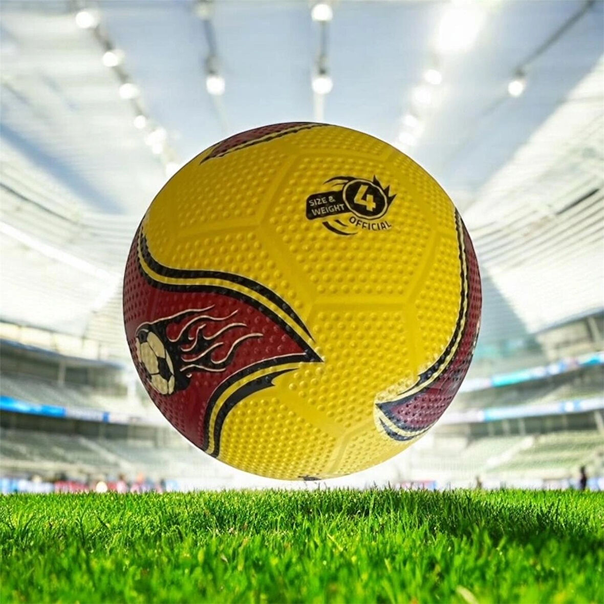 Her Zemine Uygun Maç Topu Kauçuk Futbol Topu No:4