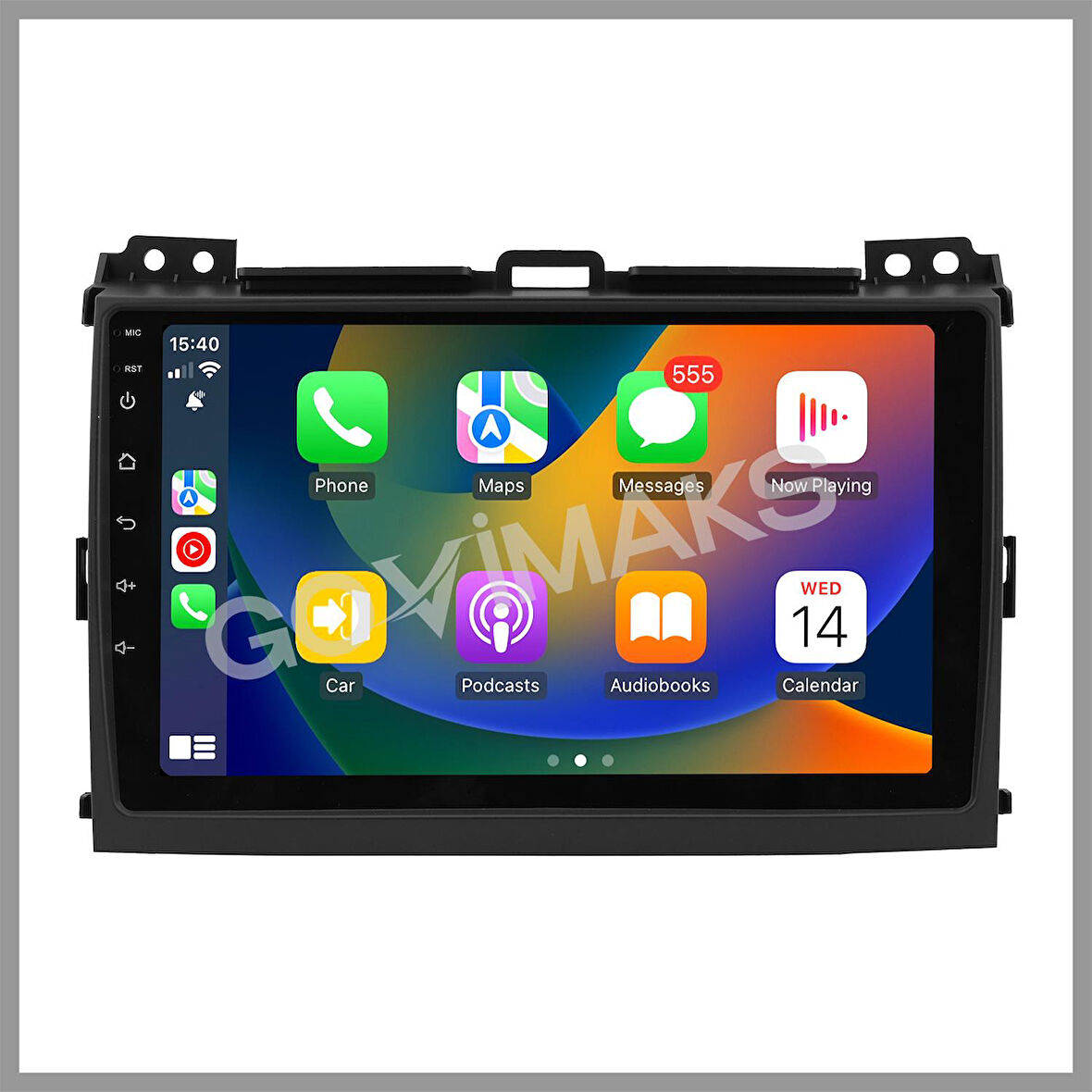GOVİMAKS TOYOTA LAND CRUISER  2004-2009  2 GB RAM 32 GB HAFIZA ANDROID MULTIMEDIA TEYP