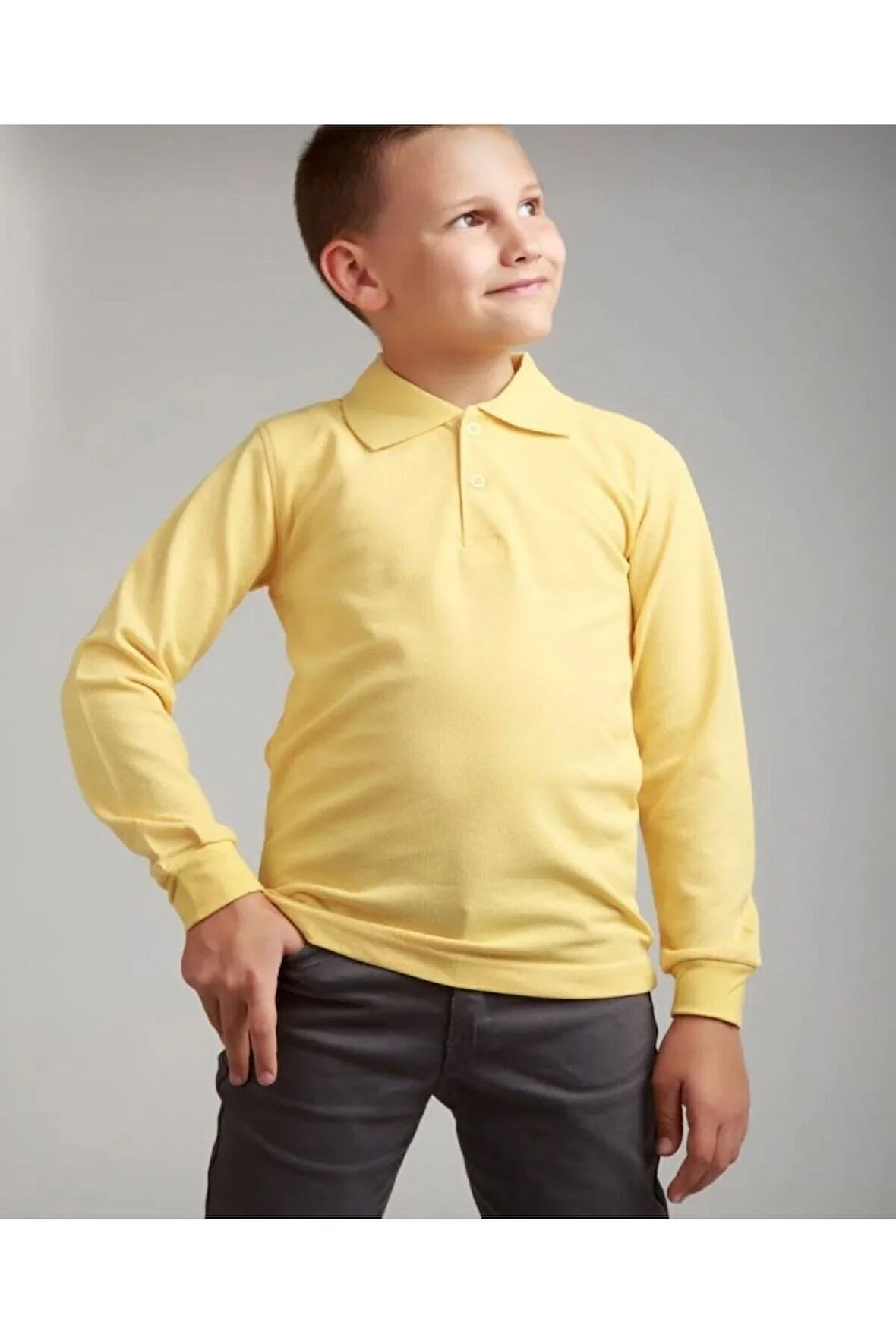 OKUL TİŞÖRTÜ-PENYE POLO YAKA %100 PAMUK UZUN KOL OKUL TİŞÖRTÜ PENYE POLO YAKA OKUL TİŞÖRTÜ