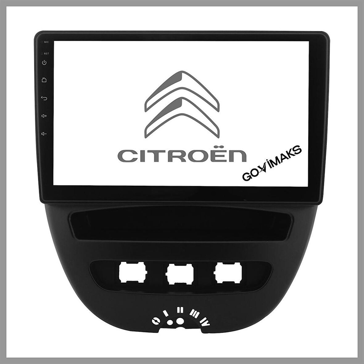 CITROEN C1 2007-2013 2 GB RAM 32 GB HAFIZA ANDROID MULTIMEDIA TEYP