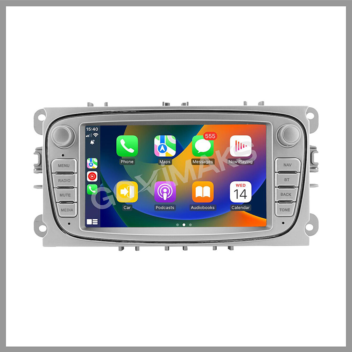 GOVİMAKS FORD CONNECT-MONDEO-FOCUS OVAL GRİ 4 GB RAM 64 GB HAFIZA ANDROID MULTIMEDIA TEYP