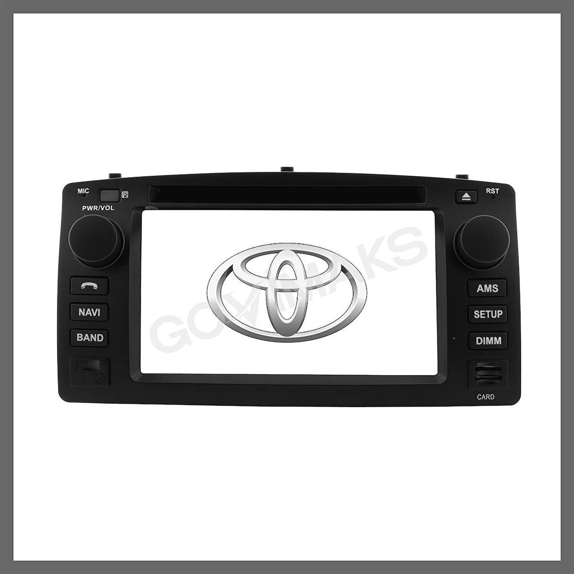TOYOTA COROLLA 2002-2007 7 INCH 4 GB RAM 64 GB HAFIZA ANDROID MULTIMEDIA TEYP