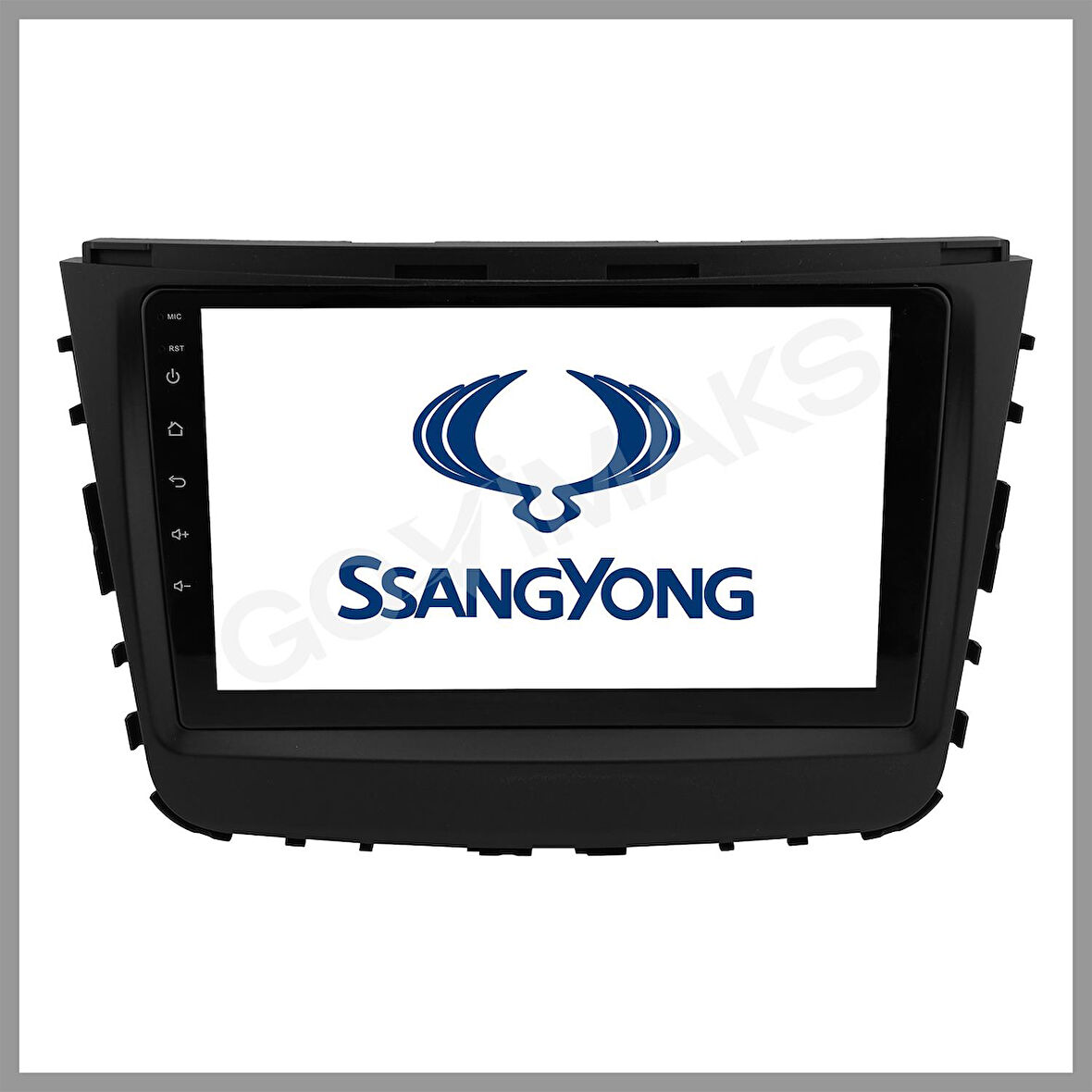 SSANYONG REXTON 6 GB RAM 128 GB HAFIZA ANDROID MULTIMEDIA TEYP