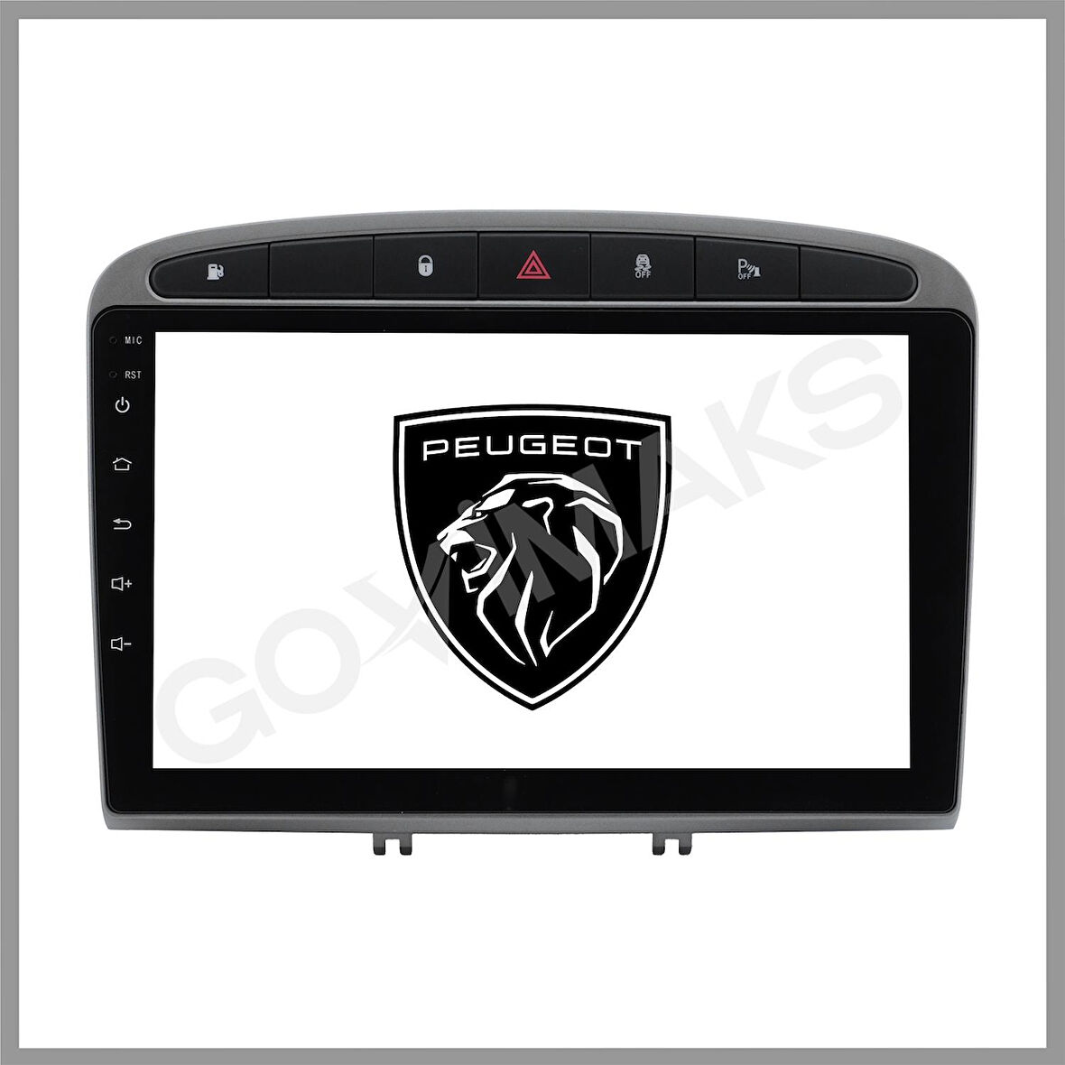 PEUGEOT 308 RCZ  2008-2013 8 GB RAM 128 GB HAFIZA ANDROID MULTIMEDIA