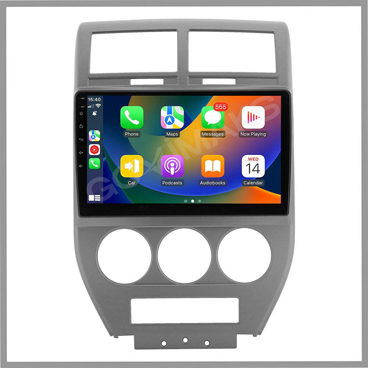 GOVİMAKS JEEP COMPASS 2007-2009 6 GB RAM 128 GB HAFIZA ANDROID MULTIMEDIA TEYP