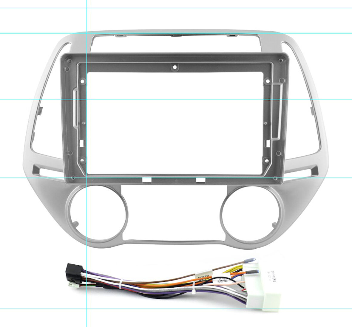 HYUNDAI İ20 ANALOG/DIGITAL CLIMATE 2009-2014 ANDROID MULTİMEDYA ÇERÇEVESİ - SOKET