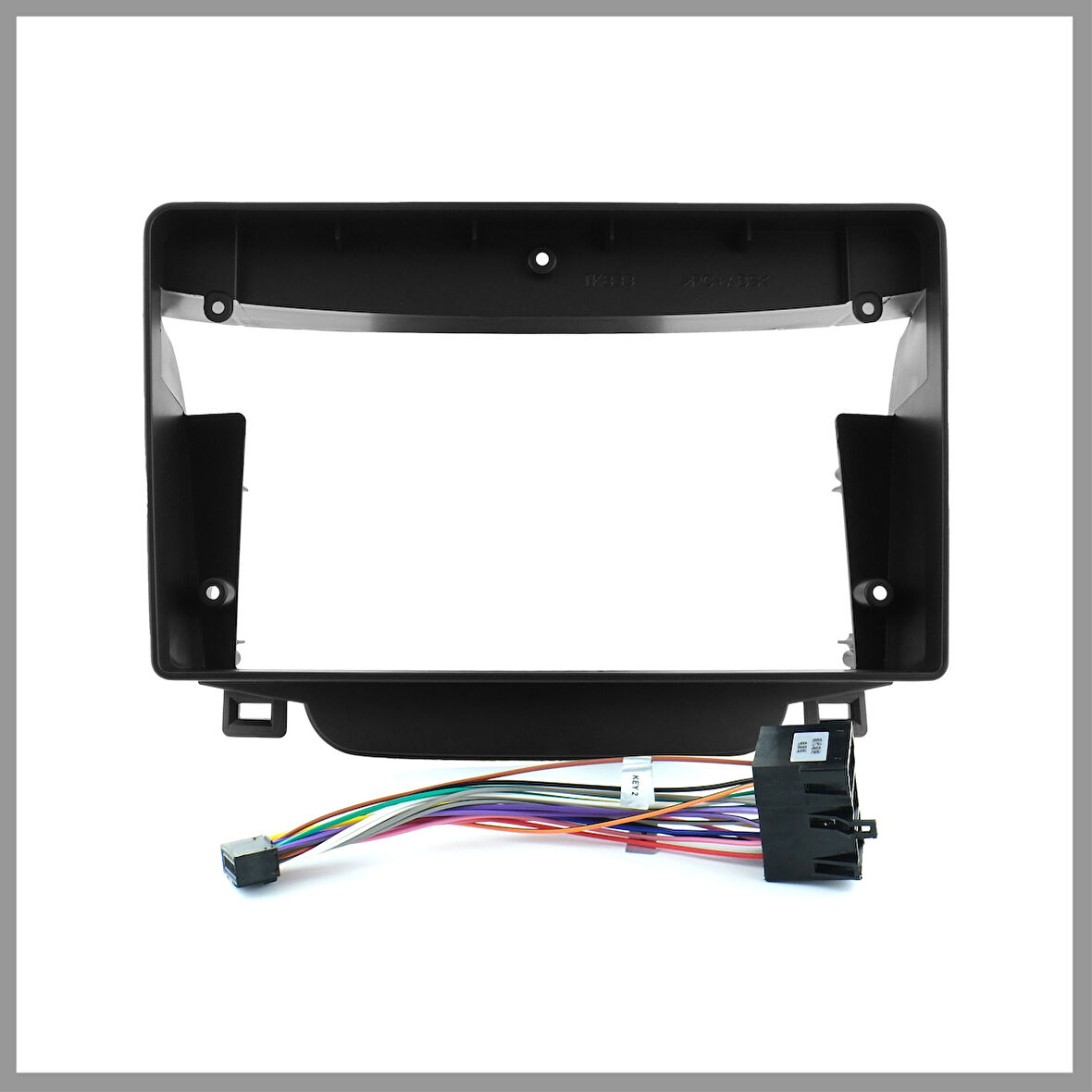Hyundai İ30 2012-2016 9'' SİYAH ANDROID MULTİMEDYA ÇERÇEVESİ - SOKET