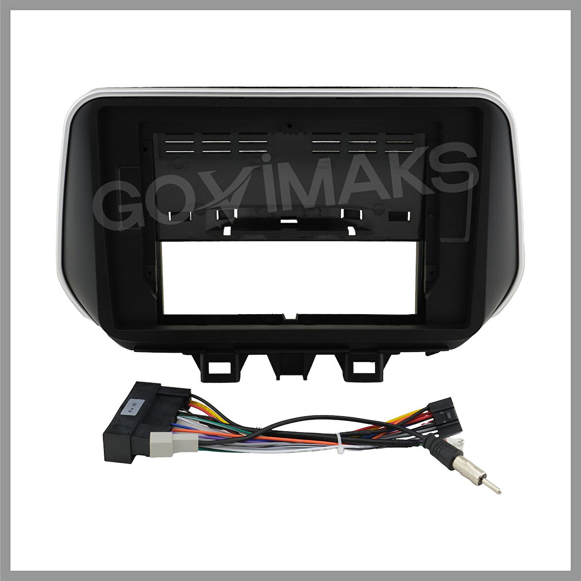 Hyundai Tucson 2018 -2020 10,1" SİYAH ANDROID MULTİMEDYA ÇERÇEVESİ - SOKET