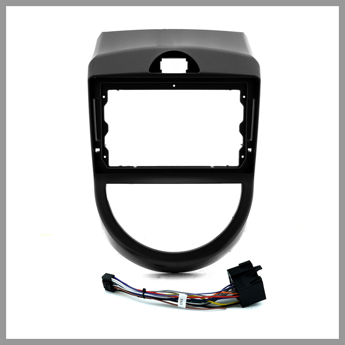 KIA SOUL 2010-2013 9" SİYAH ANDROID MULTİMEDYA ÇERÇEVESİ - SOKET