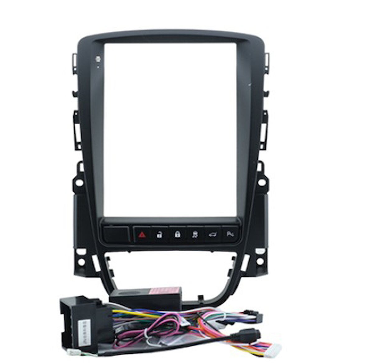 OPEL ASTRA J 2009-2015 TESLA 9,7 İNÇ  ANDROID MULTİMEDYA ÇERÇEVESİ - SOKET-CANBUS