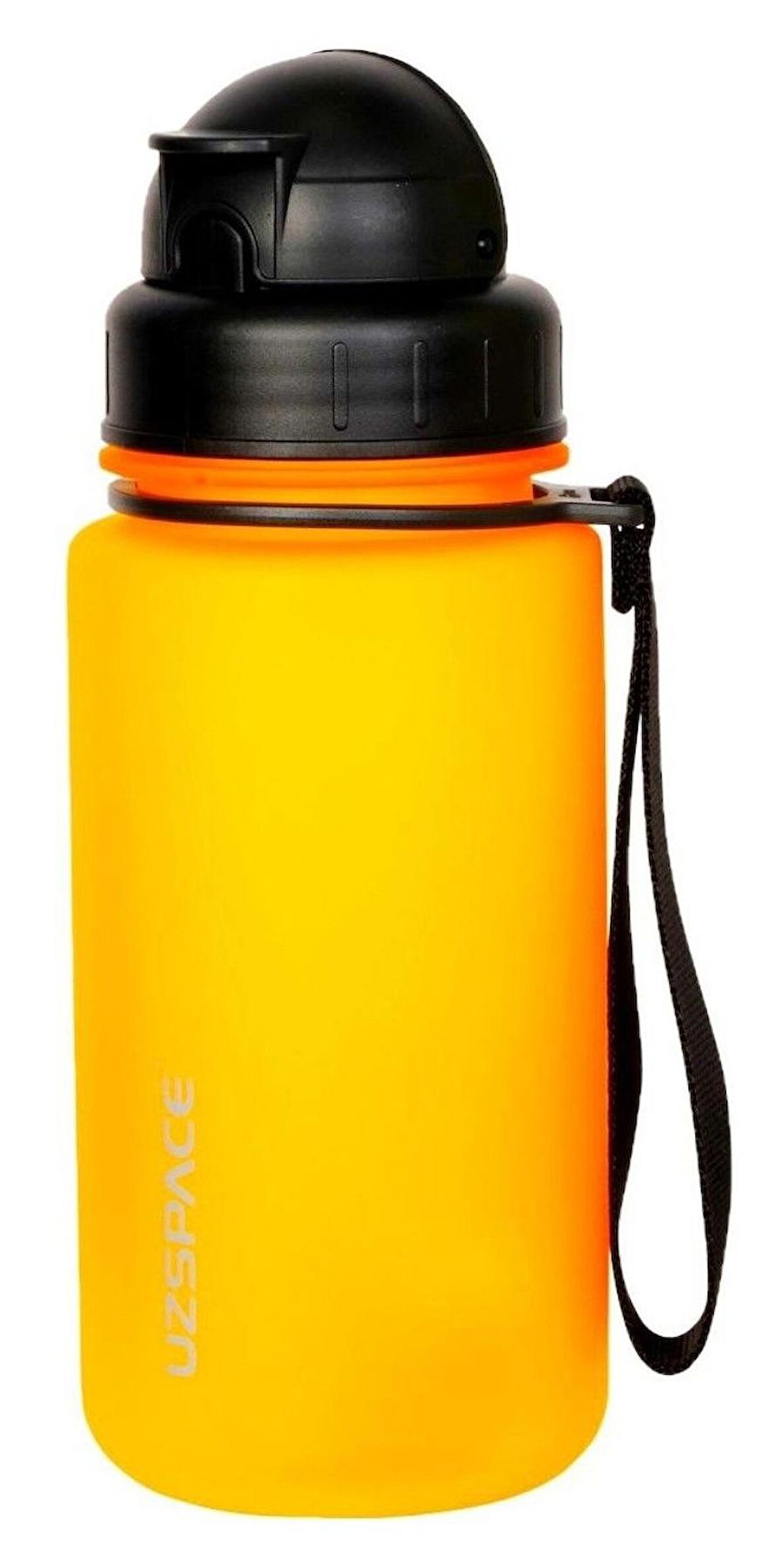 Uzspace 400 ml Pipetli Çocuk Matara - Turuncu - Dynmaic Orange