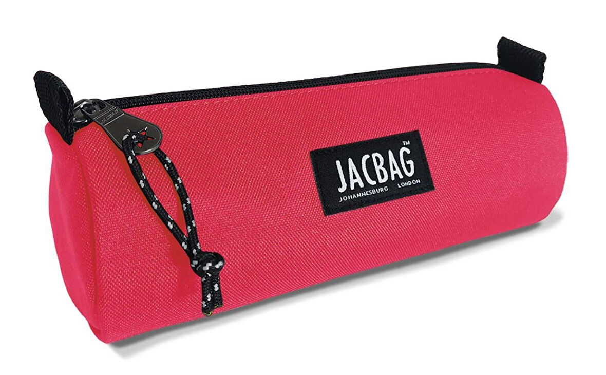 Jacbag Mercan Kız Çocuk Tek Gözlü Silindir Kalemlik - Kalem Kutusu