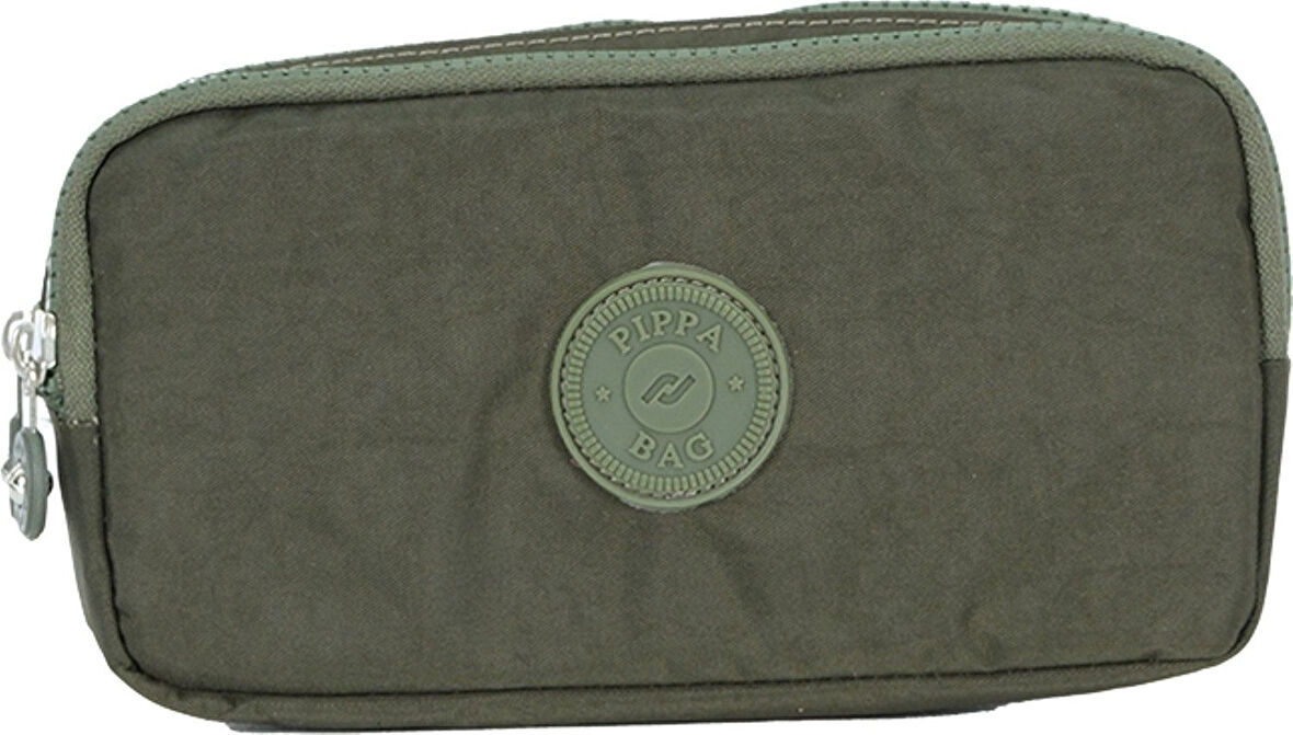 Pippa Yogi İki Gözlü Erkek Çocuk Yeşil Krinkıl Kumaş Kalem Çantası/Kalemlik - KK975-2