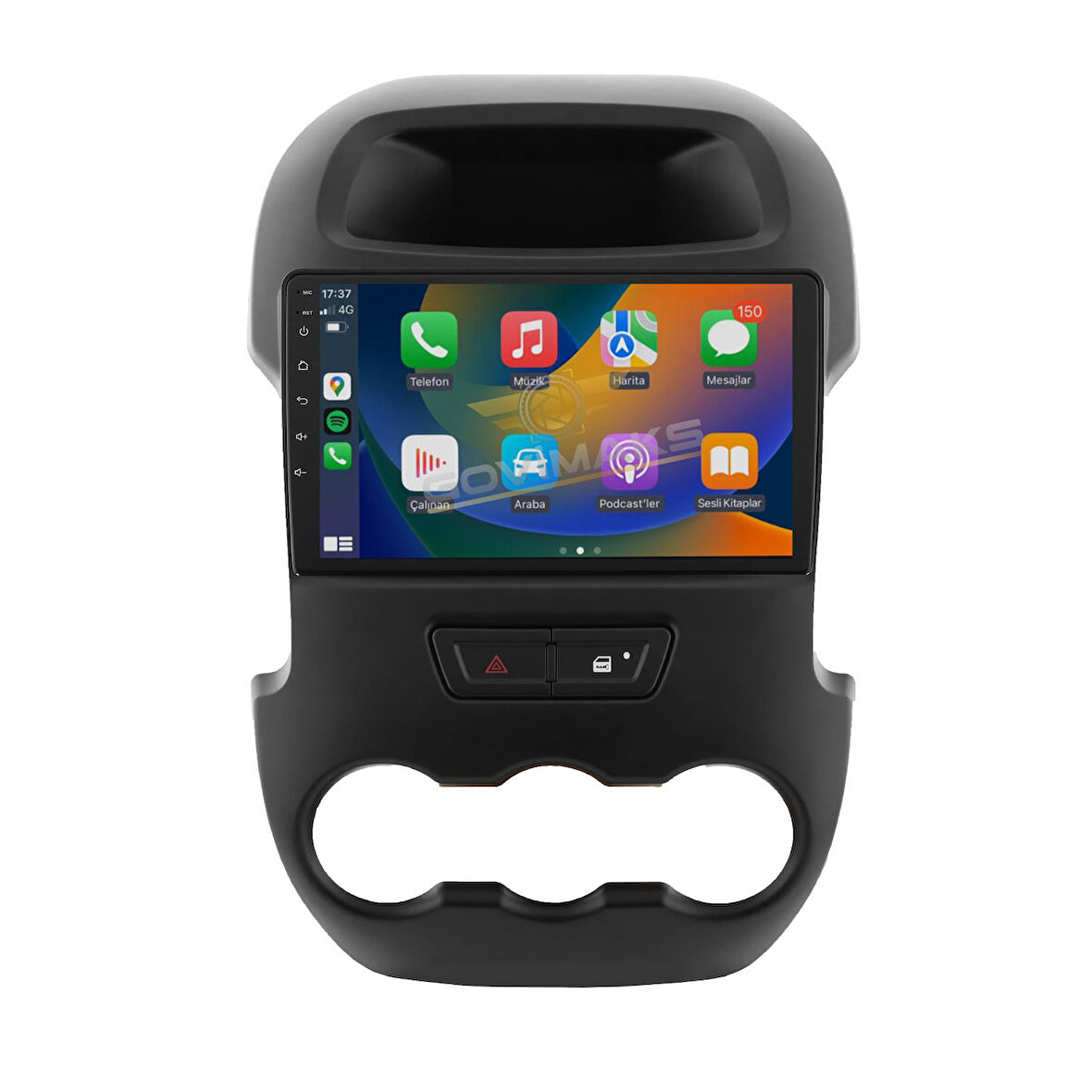 GOVİMAKS FORD RANGER 2011-2015  6 GB RAM 128 GB HAFIZA ANDROID MULTIMEDIA TEYP