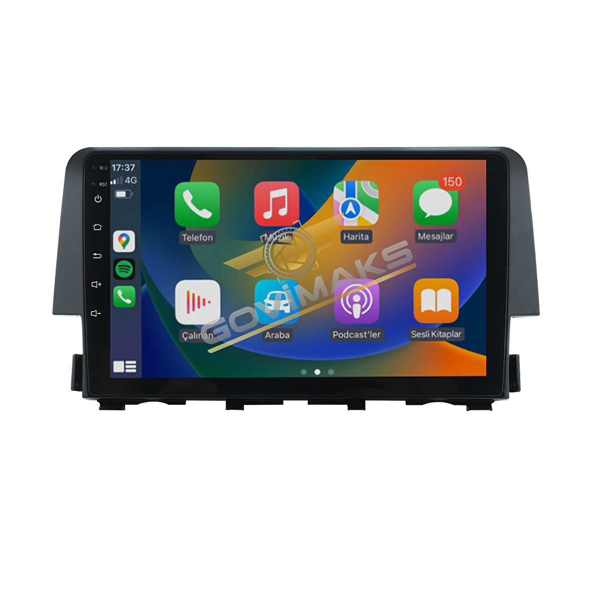 GOVİMAKS HONDA CİVİC FC5  2016 - 2021 4 GB RAM 64 GB HAFIZA ANDROID MULTIMEDIA TEYP