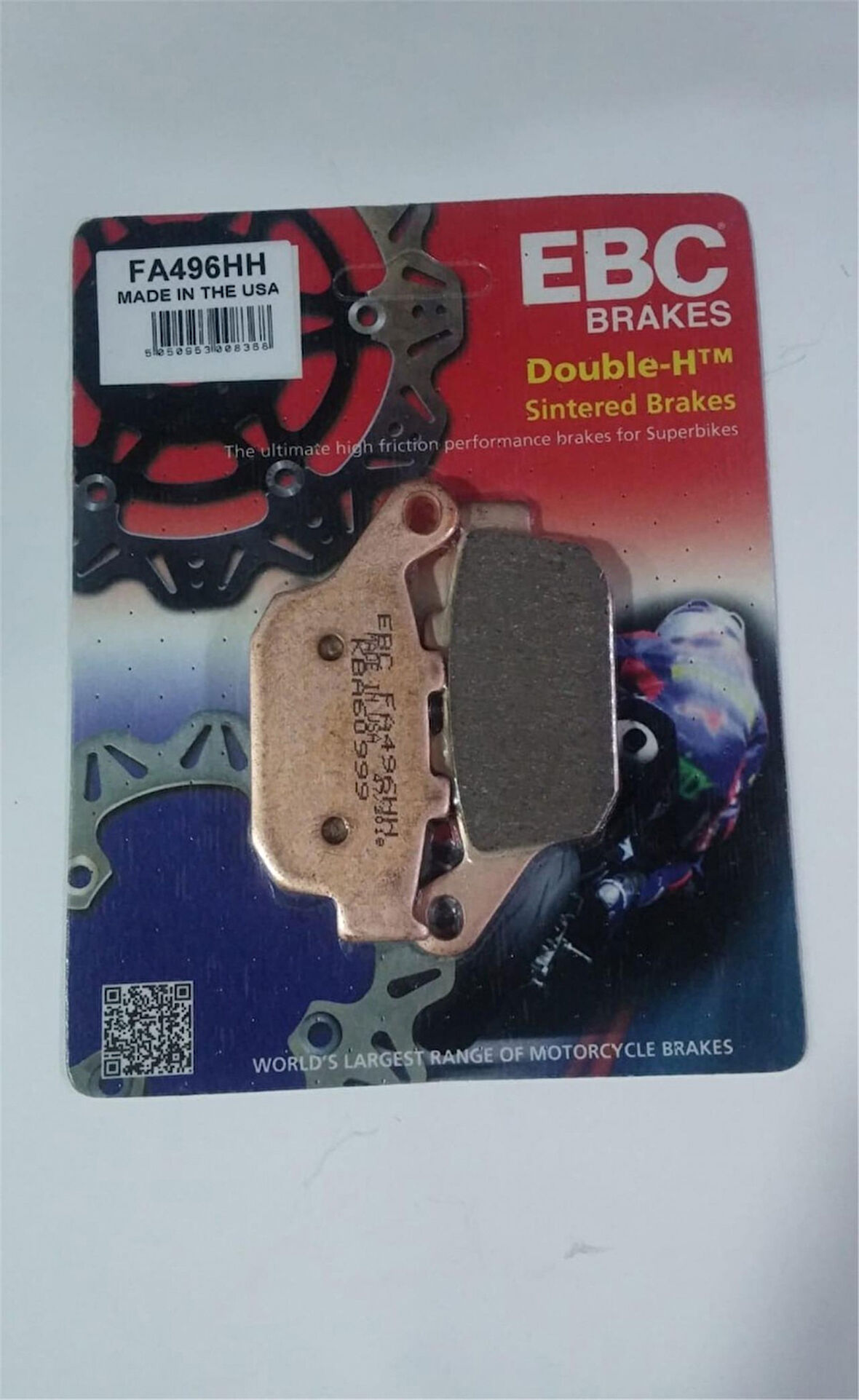 Ebc Fren Balatası Sinter Fa496hh 2014-2020 Honda Nc 750 S Uyumlu Arka Fren Balatası