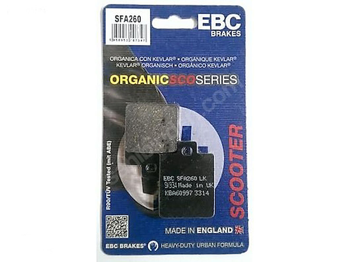 Ebc Fren Balatası Sfa260 2005-2021 Piaggio Nrg Power 50 Arka