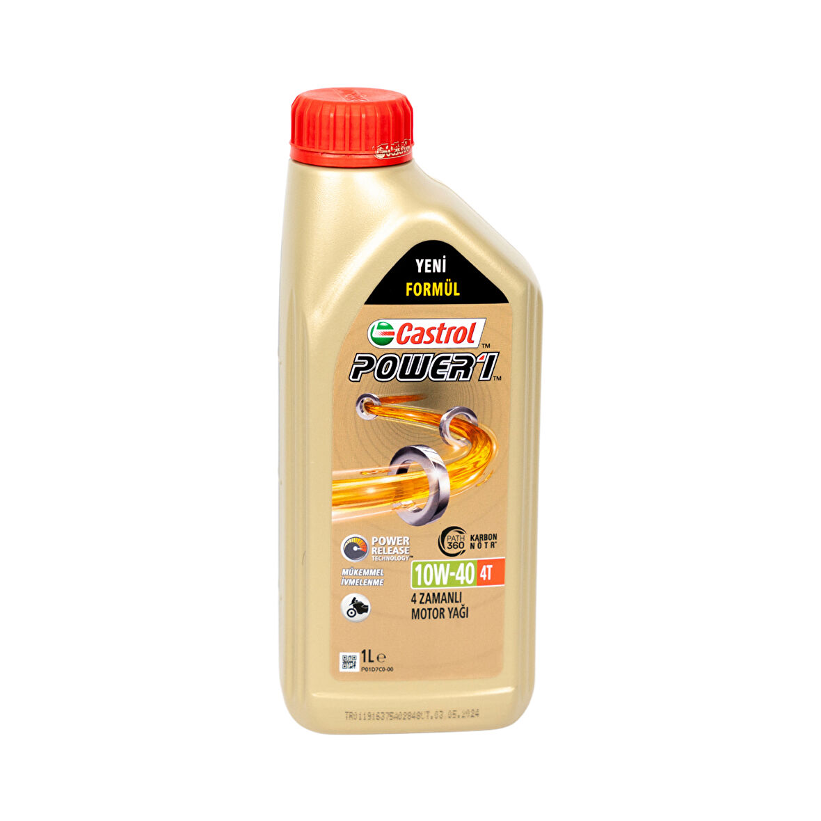 Yamaha Wr250r Motor Yağı 1lt 10w40 Power 1 Castrol