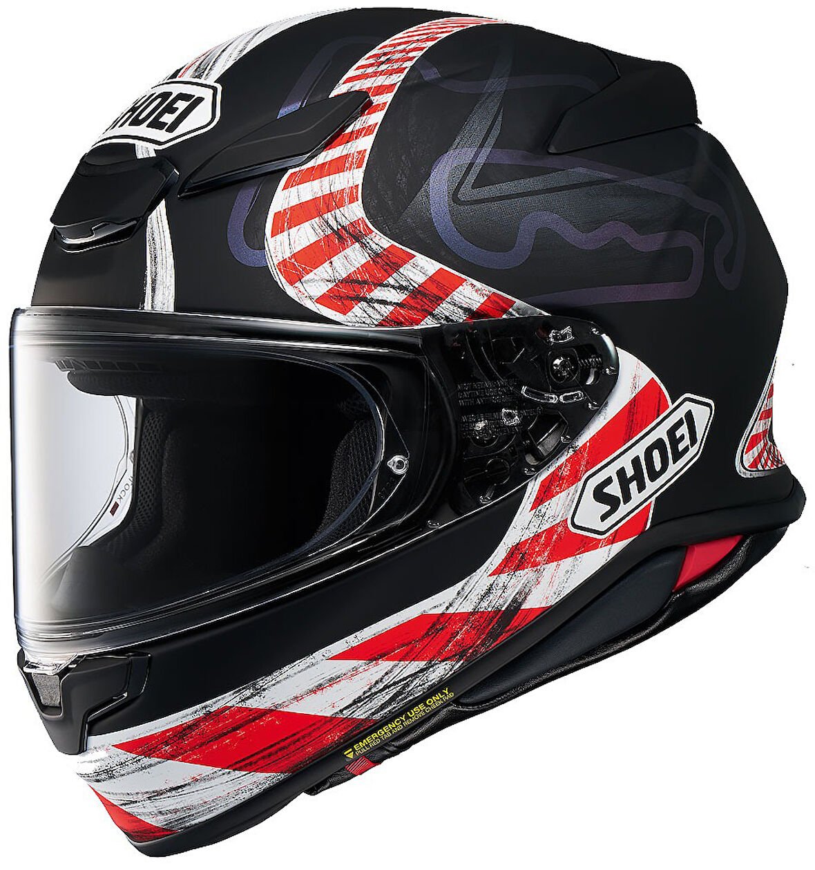 Shoeı Nxr 2 Knee Down Tc-5 Kapalı Kask X-LARGE