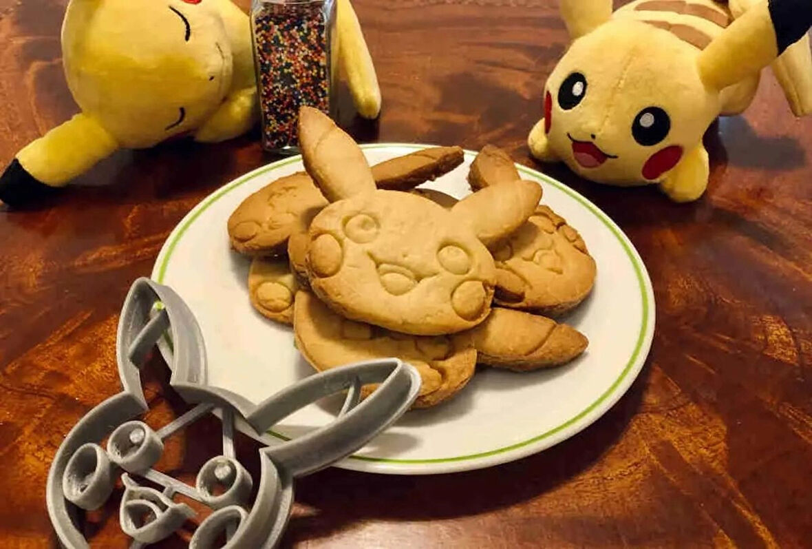 Pokemon Pikachu Kurabiye Kalıbı 3’lü Set – Çocuklar İçin Eğlenceli ve Figürlü Kurabiyeler