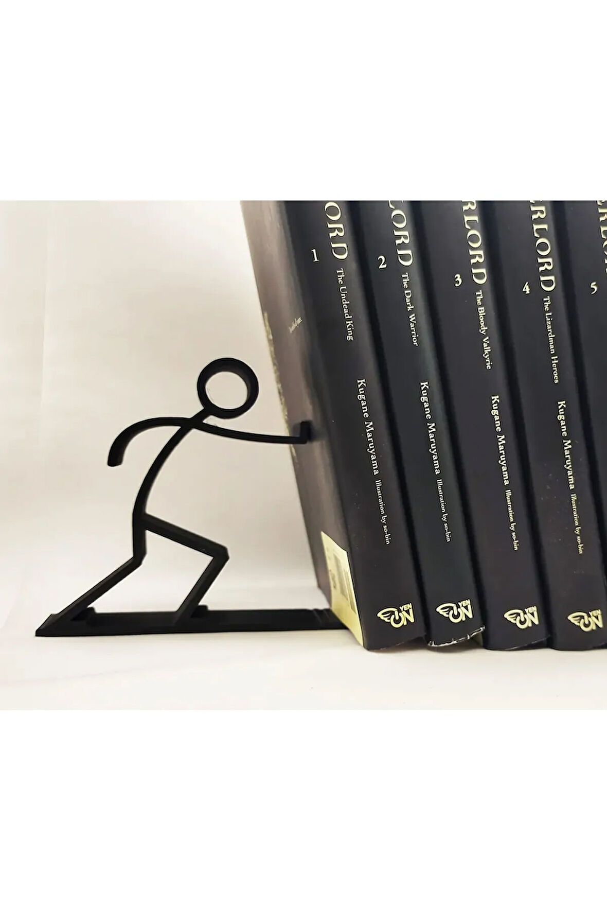 Stickman Kitap Tutucu – Eğlenceli ve Dekoratif Kitaplık Düzenleyici