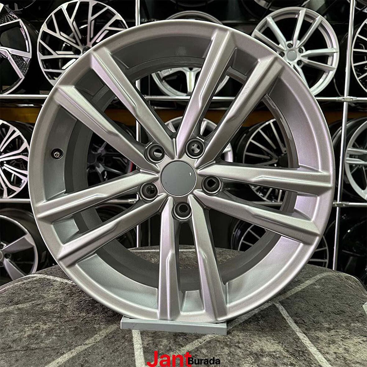 17 inç 5x100 DARTFORD POLO İBİZA EGEA UYUMLU Gümüş Jant Modeli Volkswagen Seat