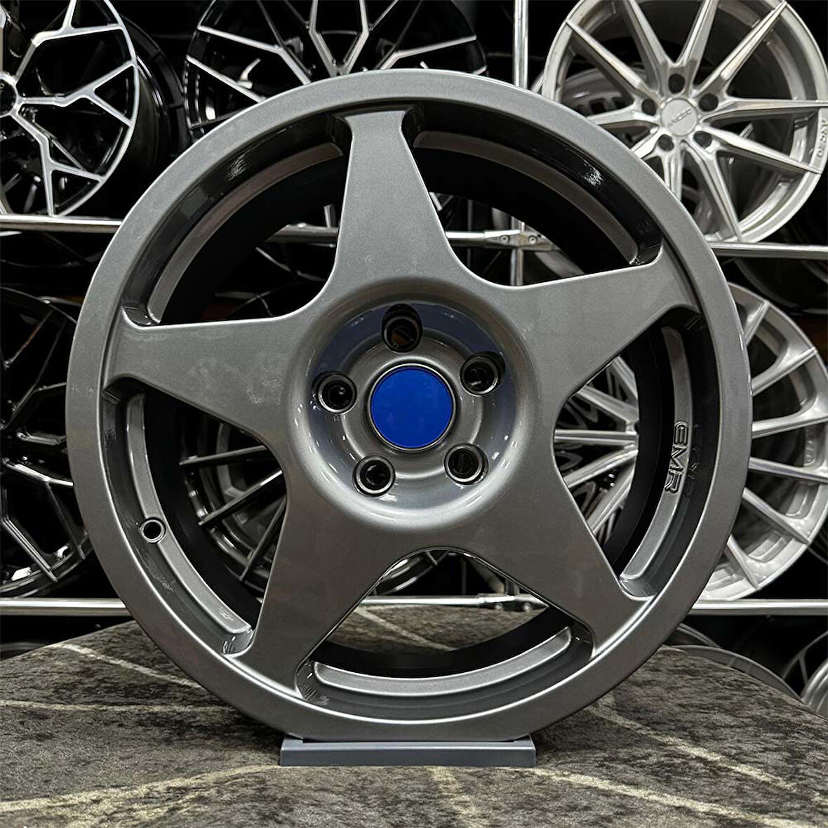 17 inç 5x114.3 SPEEDLİNE CİVİC FLUENCE MEGANE İ30 Gun Metal Jant Modeli Honda Renault Hyundai
