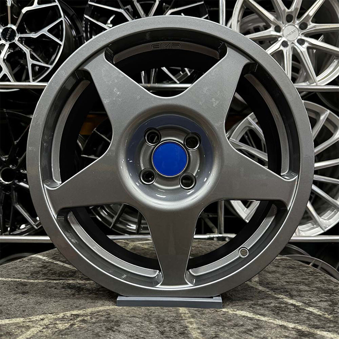 17 inç 4x100 SPEEDLİNE Gun Metal Jant Modeli