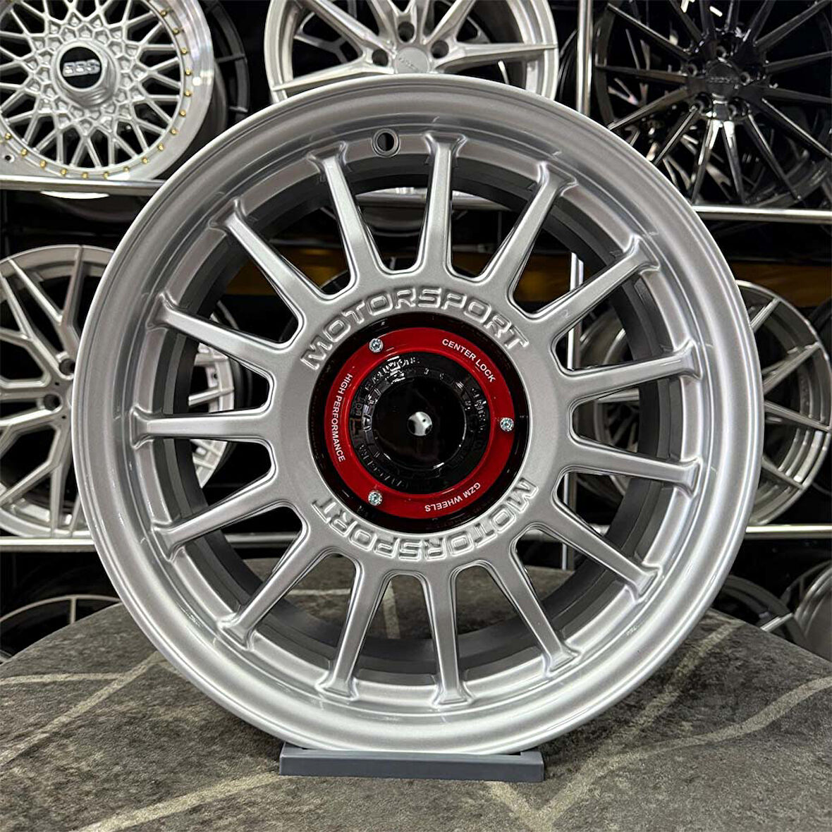 16 inç 4x108 MOTORSPORT Gümüş Jant Modeli Ford