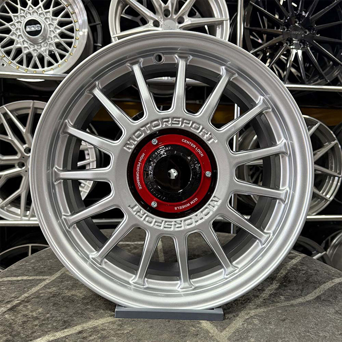 16 inç 4x100 MOTORSPORT Gümüş Jant Modeli