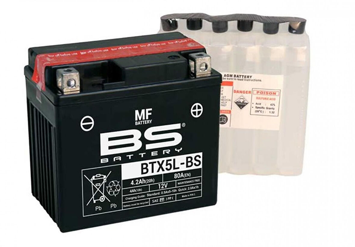 Bs Akü Btx5l-bs 2014-2016 Husqvarna Fe 450
