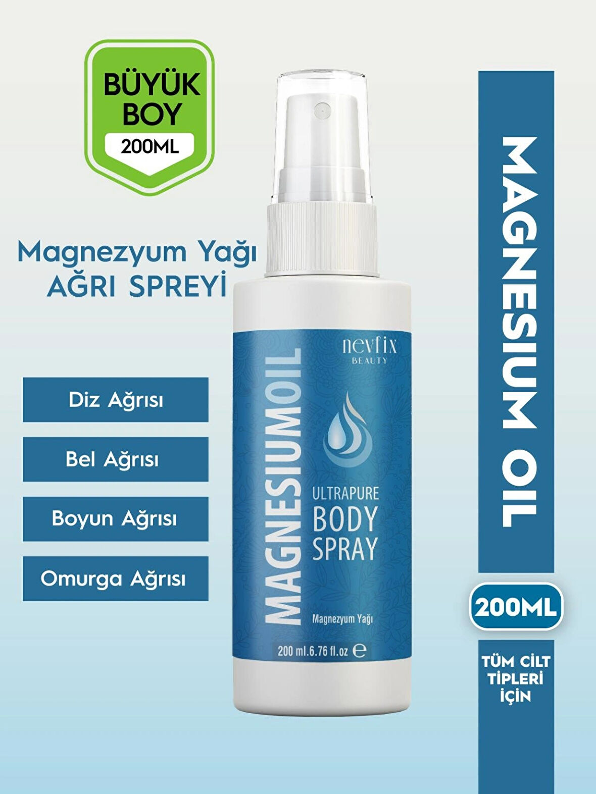  Magnezyum Yağı (magnesium Oil) 200 Ml