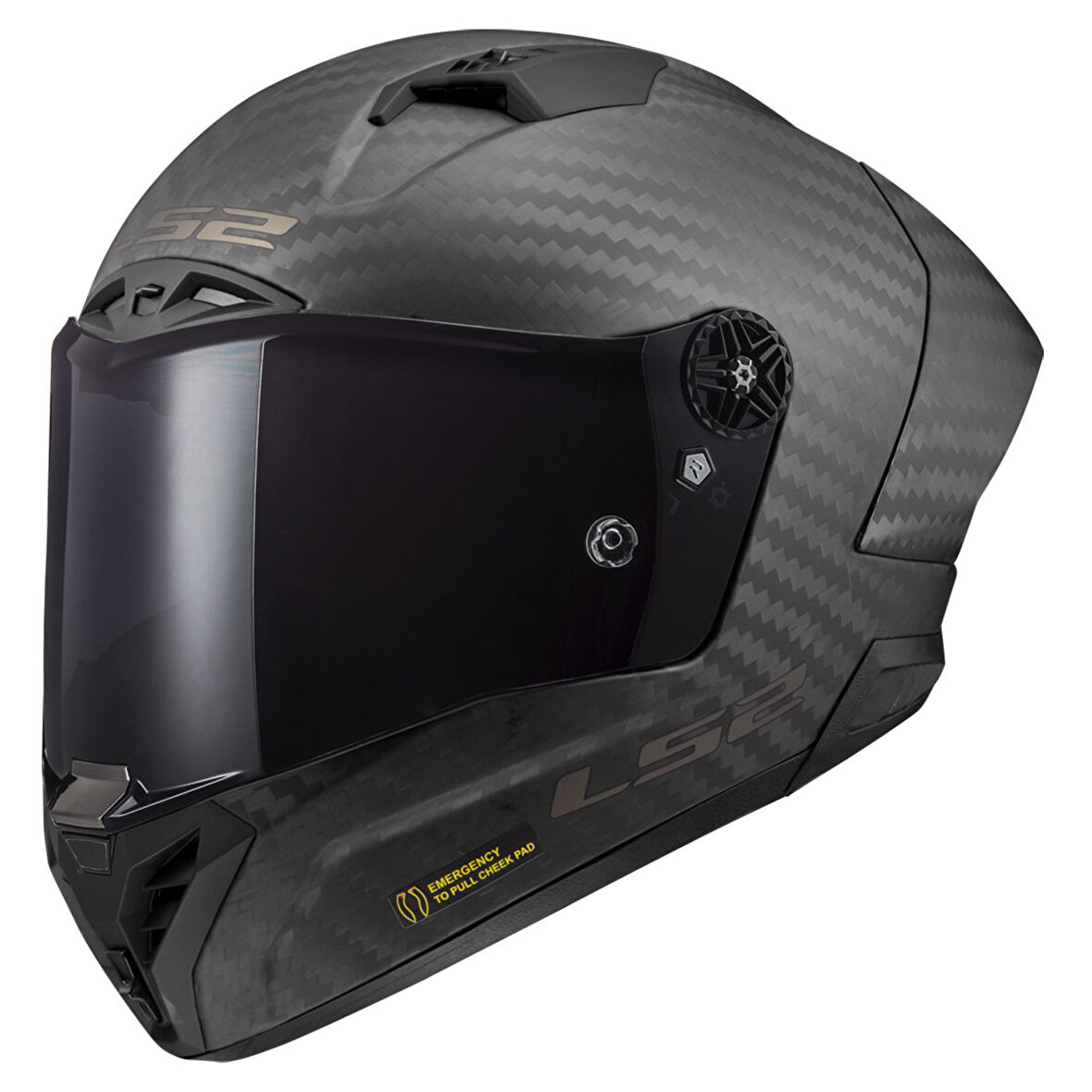 LS2 THUNDER KARBON GP AERO MAT SİYAH KASK MEDIUM