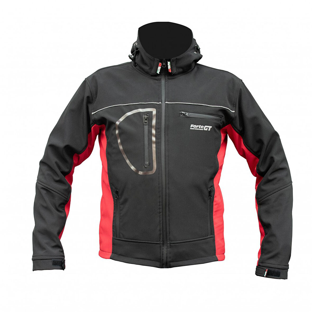 Forte Gt Softshell Mont Siyah-kırmızı 2001084 MEDIUM