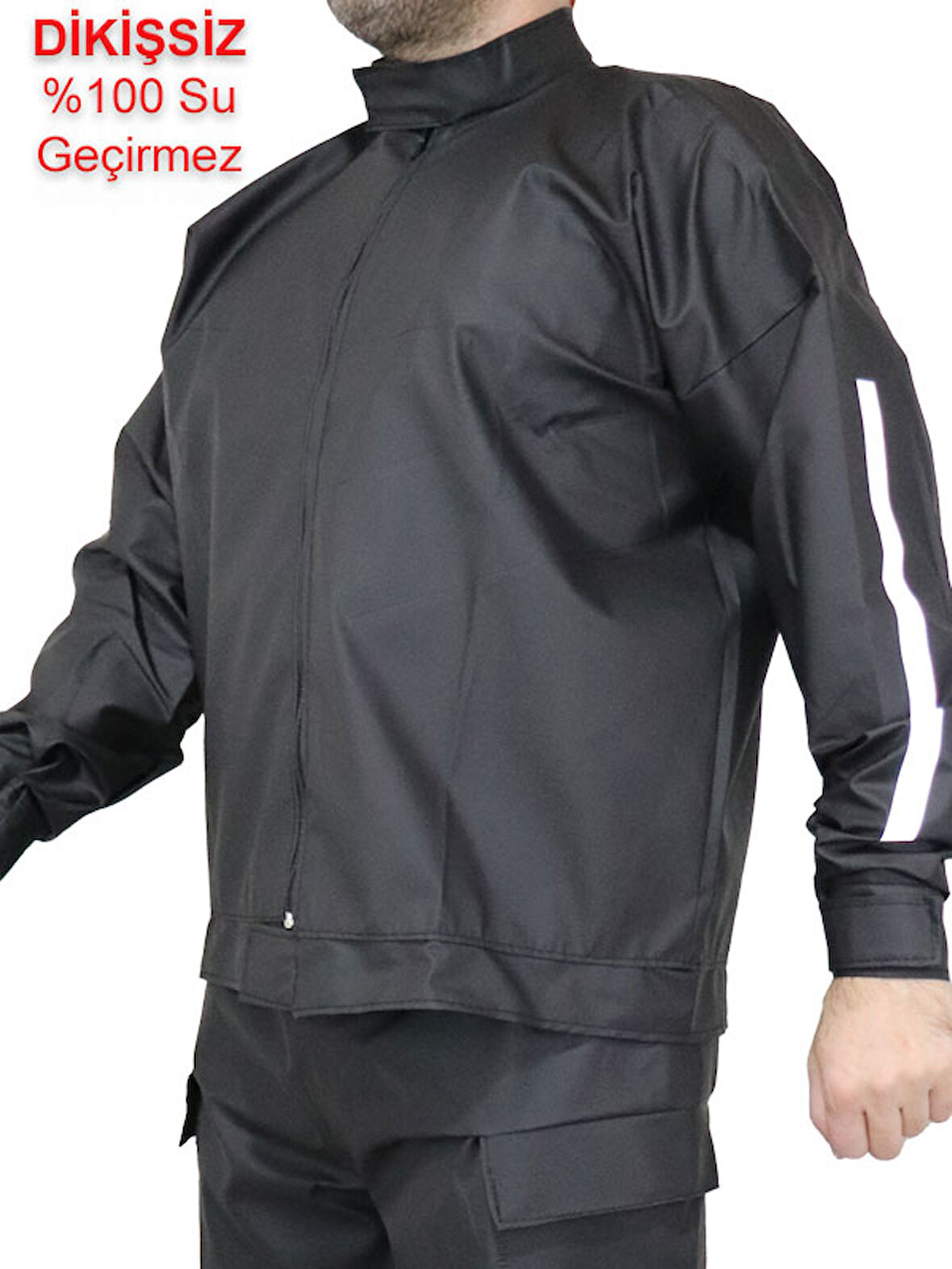 Motospartan Pvc Yağmurluk Takım Prıme Model (bahçıvan Tipi Askılı Pantolon Ve Mont) 2X-LARGE
