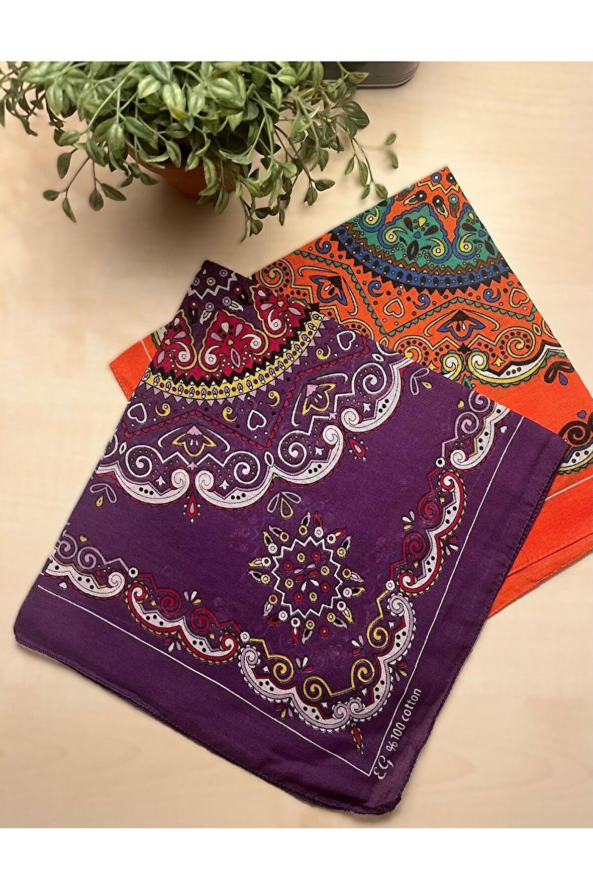 Etnik Desenli Bandana